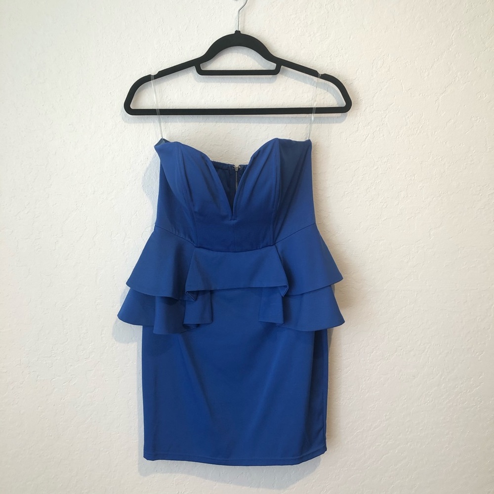 Blue Mini Dress